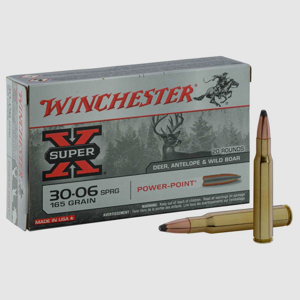 Winchester Extreme Point Copper Impact .30-06 Springfield - 150 gr / 9,7 g, immagine 4 di 10