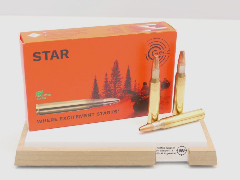 Geco Star 10.7g/165grs á20 .300Win. Mag
