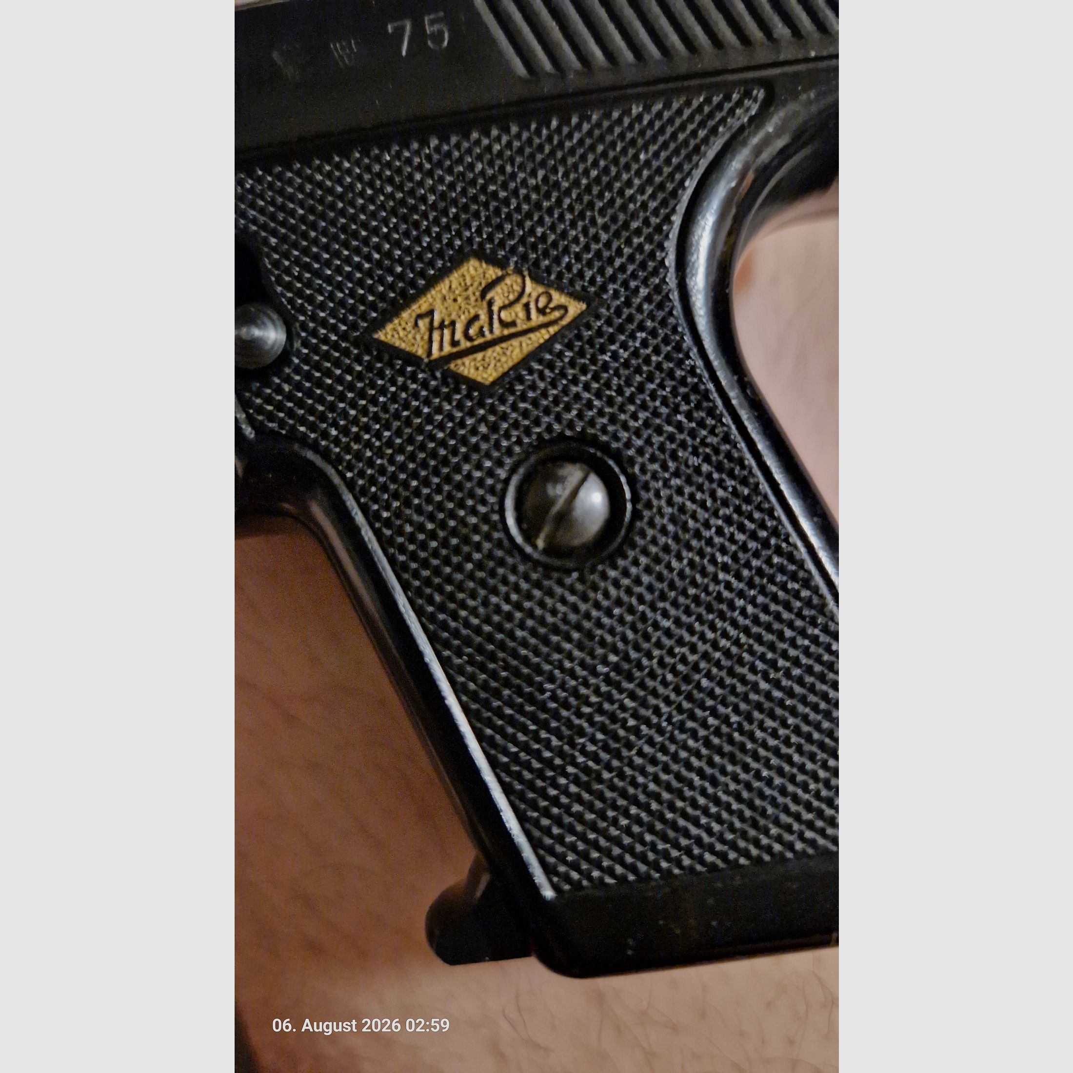 PERFECTA G5 MARIE = MAYER und RIEM / zonder accessoires / cal. 8mm P.A.K. / PTB 12 / ZEER OUD / SCHREKKOGEL GAS PISTOOL OUD & NIEUWJAARSAVOND ZELFVERDEDIGING COLLECTIE !!!! >> BESCHRIJVING LEZEN << !!!!