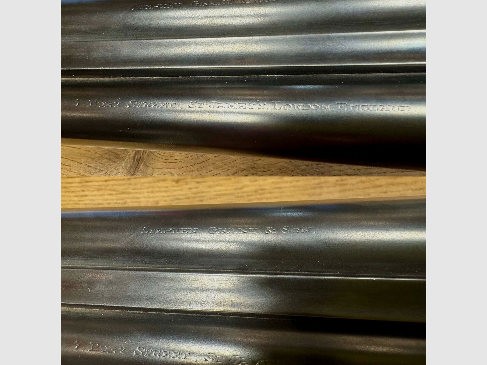 Stephen Grant & Sons Doppeflinte mit Seitenschlossen