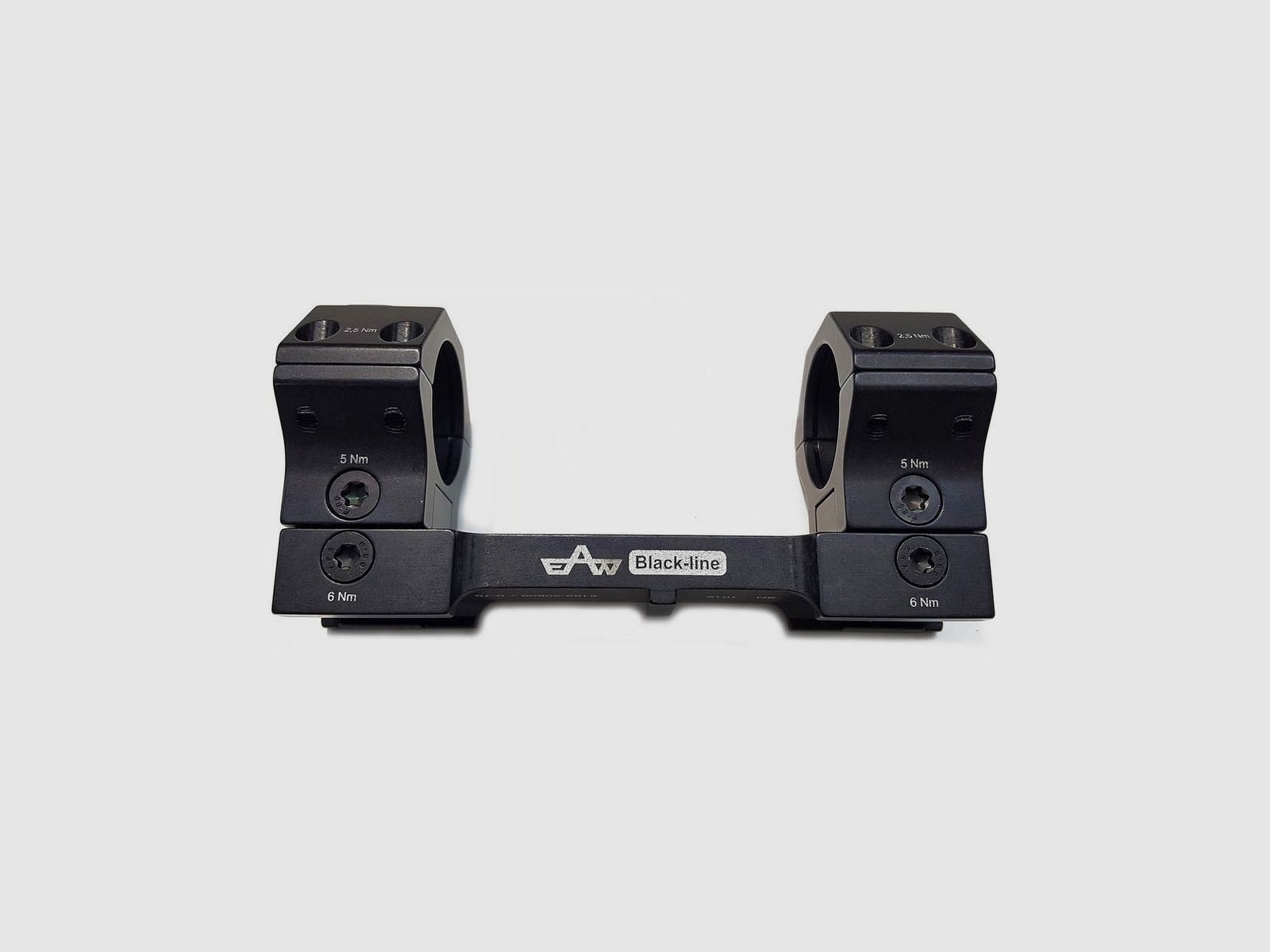 Montatura APEL Tattica Black-line 20 MOA per Picatinny – 34mm alta BH23, immagine 3 di 3