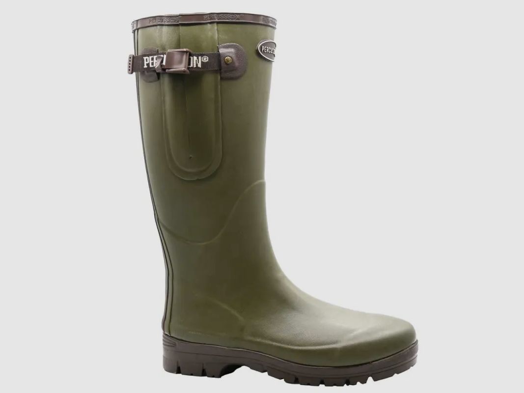 Bottes Percussion Tradition Jersey aus khakifarbenem Gummi, Bild 6 von 13