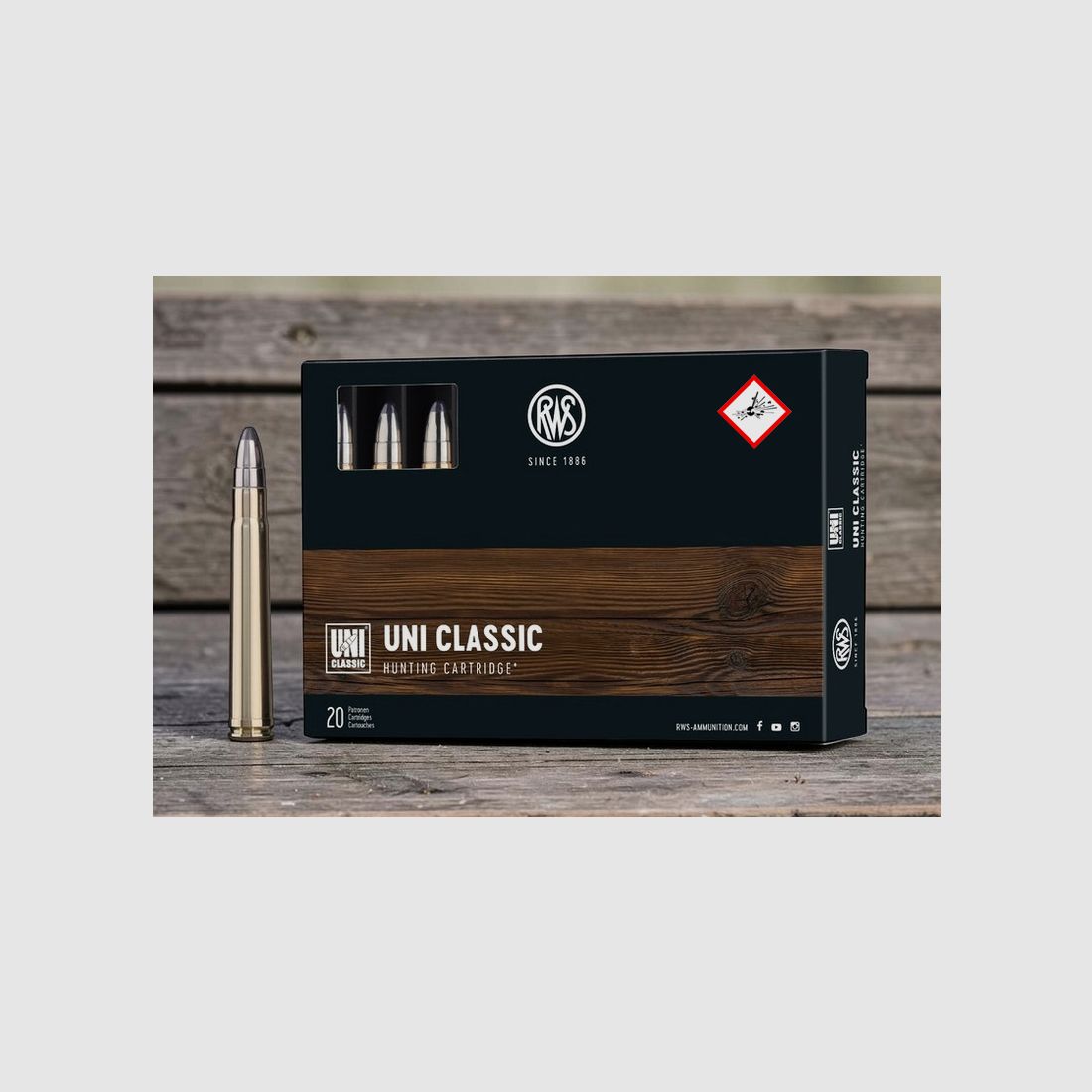 RWS Uni Classic Cal. .375 H&H Mag 19,5g