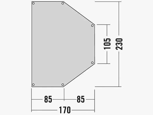 Tatonka Apsidenunterlage Family white