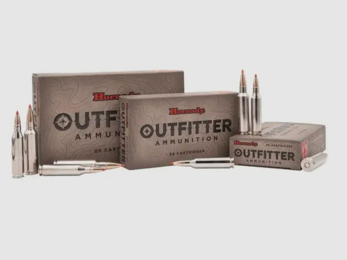 Hornady 811864 Outfitter Ammo CX .30-06 SPRG 180gr lead-free rifle ammunition