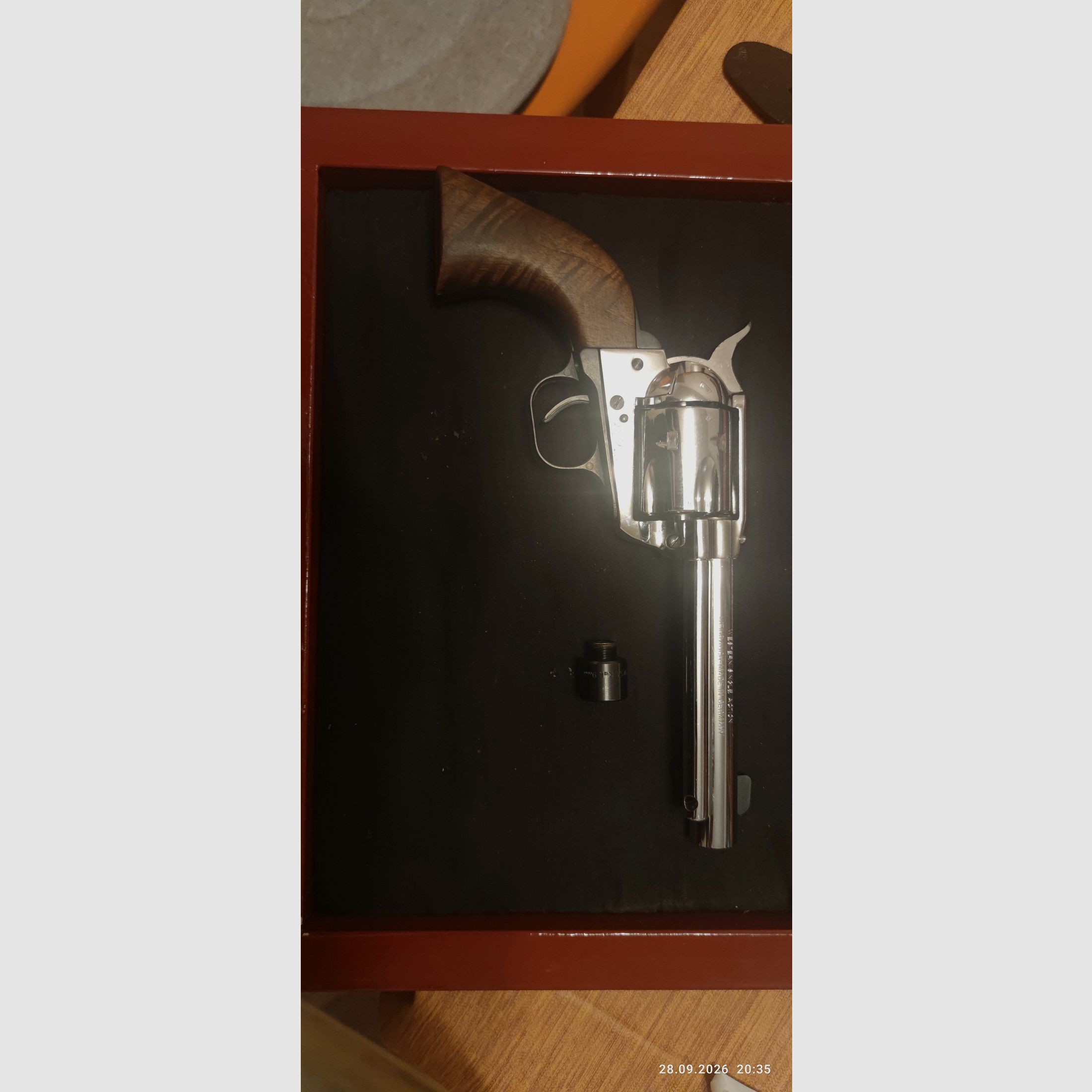 Weihrauch SAA 1873 CHROM PTB 702 9 mm RK  , Bild 2 von 9