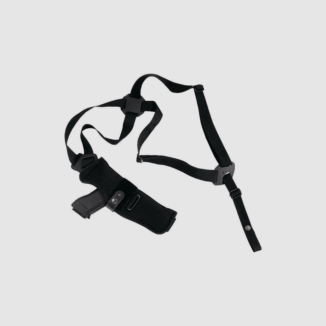 Vertikales Schulterholster System aus Cordura 6" S&W K/L Frame, Colt Python/Trooper,Ruger GP100,Taurus 66/431/441/669/689,Glock 34/35