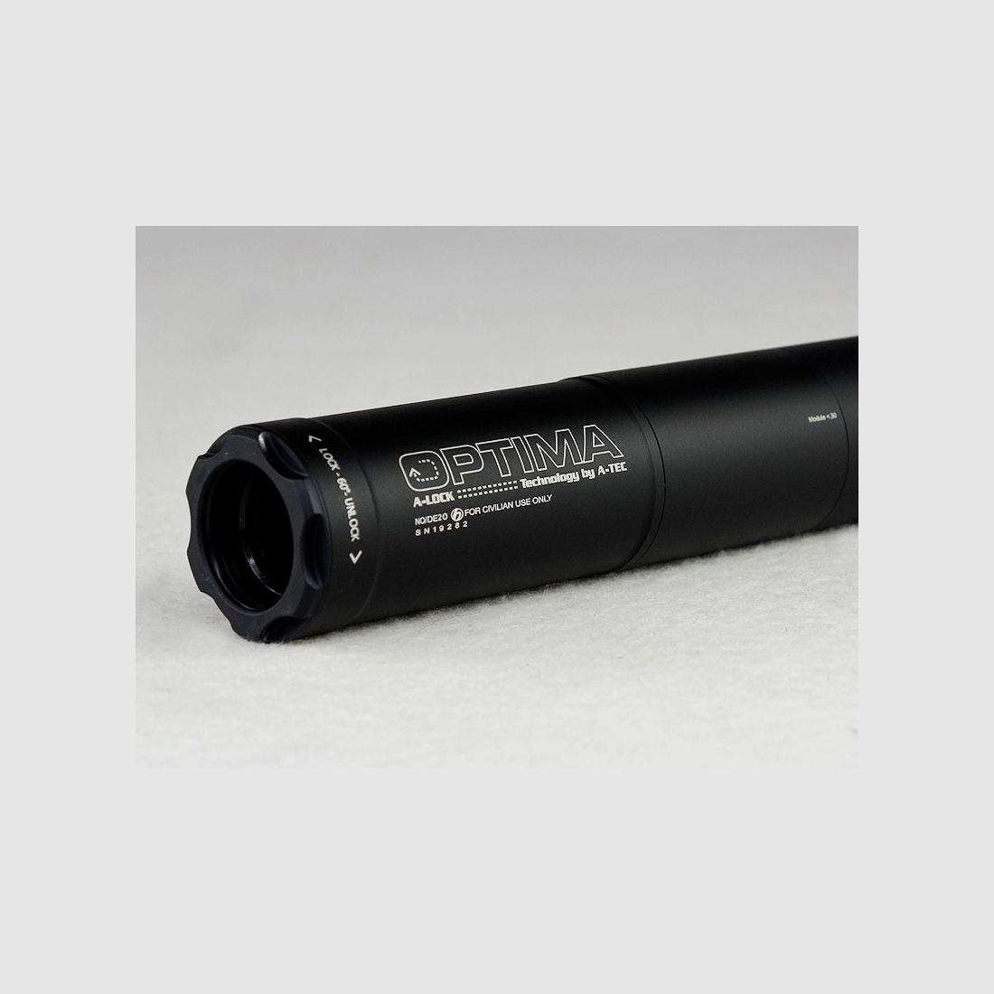 A-TEC OPTIMA 45, Overbarrel Silencer for caliber group .30 (.308 Win. / .30-06)
