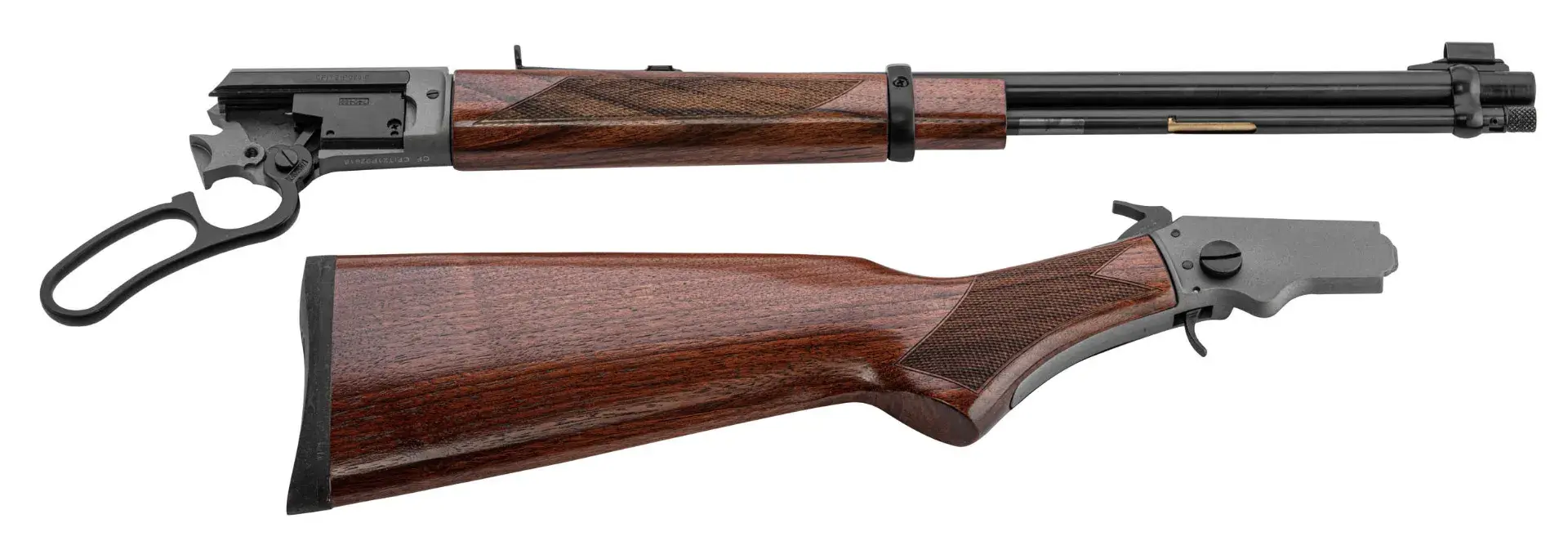 Chiappa 22 LR Lever Action LA322 Cerakote Hout Take Down, afbeelding 16 van 18