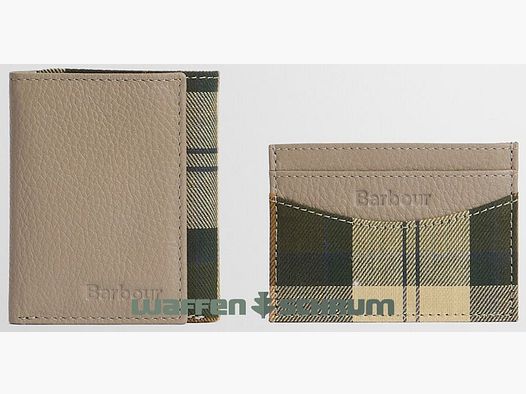 Barbour Portemonnaie Cresswell Concrete/ Ancient