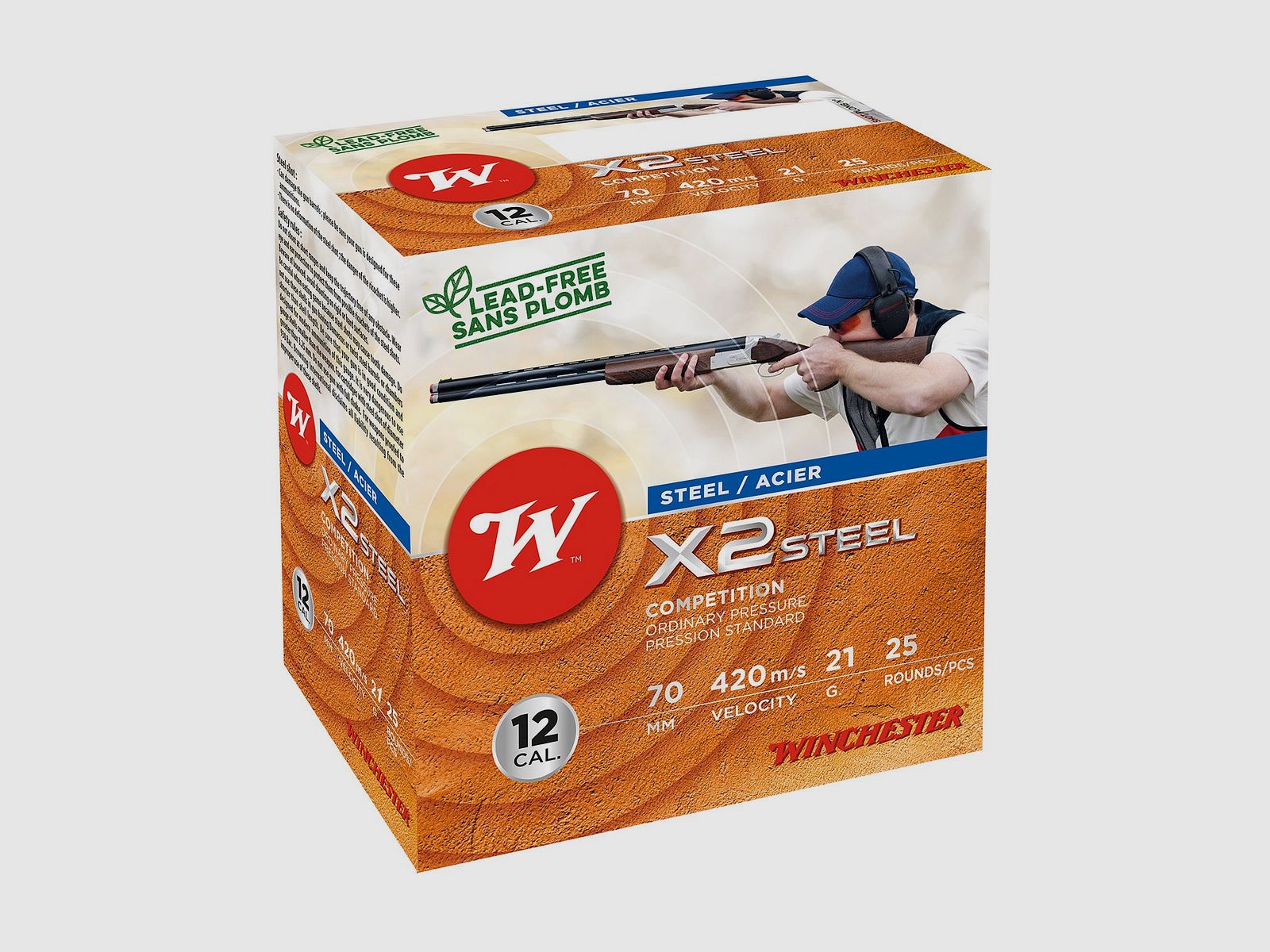 Winchester 24 g 7 cal. 12 X2 Steel, image 1 sur 2