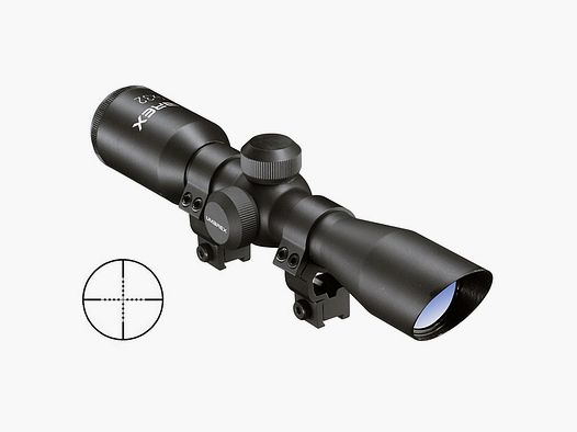 Zielfernrohr Umarex RS 4x32 Compact TacDot Absehen Sonnendach Ringmontagen fĂĽr 11 mm Prismenschiene