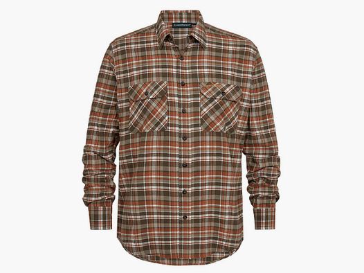 Deerhunter Hemd Andrew Orange Check