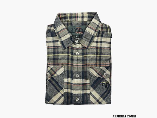 SHIRT – ZOTTA FOREST – SELLA MAN SHIRT (3651 GREEN PLAID)