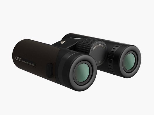 GPO B303 Fernglas Passion ED 8x32 Braun mit Zubehör Birdwatching Naturbeobachtung 50110003