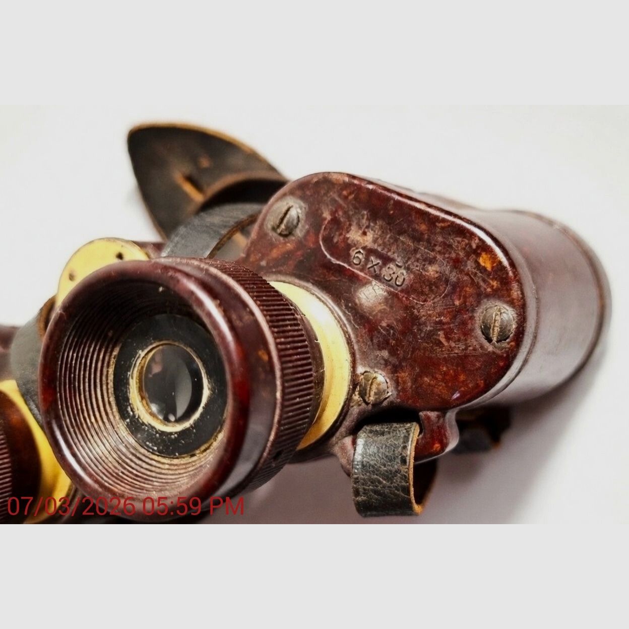 Dienstglas WH 6x30 ddx Emil Busch aus Wk2 