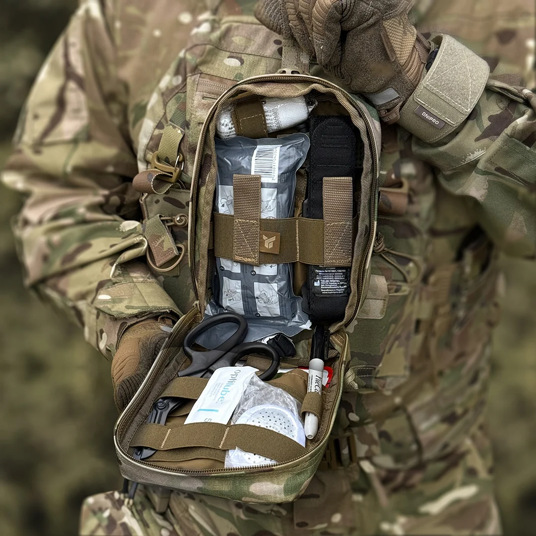 EHBO-tas TQ Dnipro IFAK Bag PM24 gen.2 (snel afneembaar MOLLE) – Coyote – PM245-Gen2, afbeelding 16 van 16