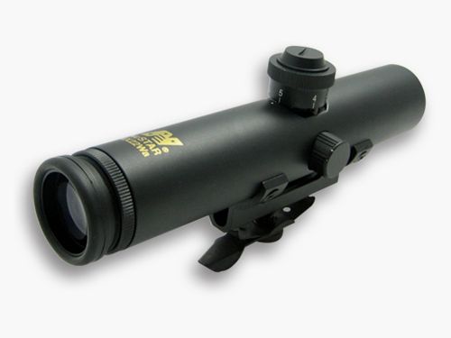 Zielfernrohr 4×22 mit Montage für M16, M4, AR15