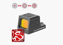 Holosun Reflexvisier RONIN-EPS-CARRY-RD-MRS mit rotem Wechselabsehen: 2MOA Dot & 32MOA Circledot