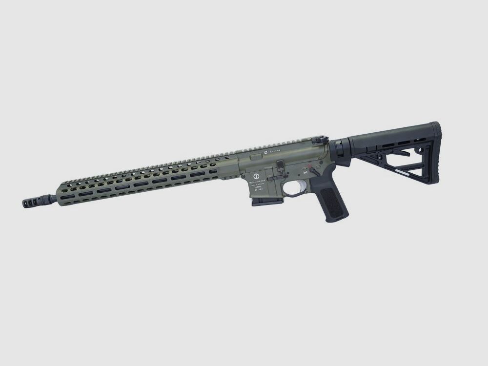 Schmeisser AR15 Dynamic L 16.75" OD Green
