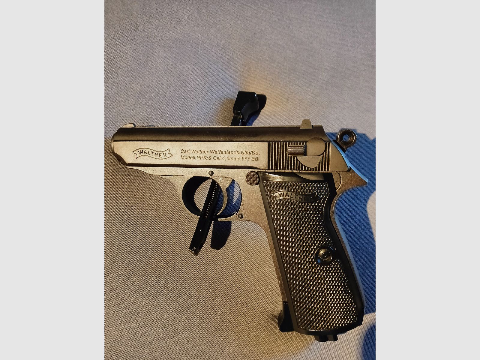 Walther PPK/S CO2, 4,5mm BB Blowback, WYSYŁKA GRATIS!, zdjęcie 4 z 12
