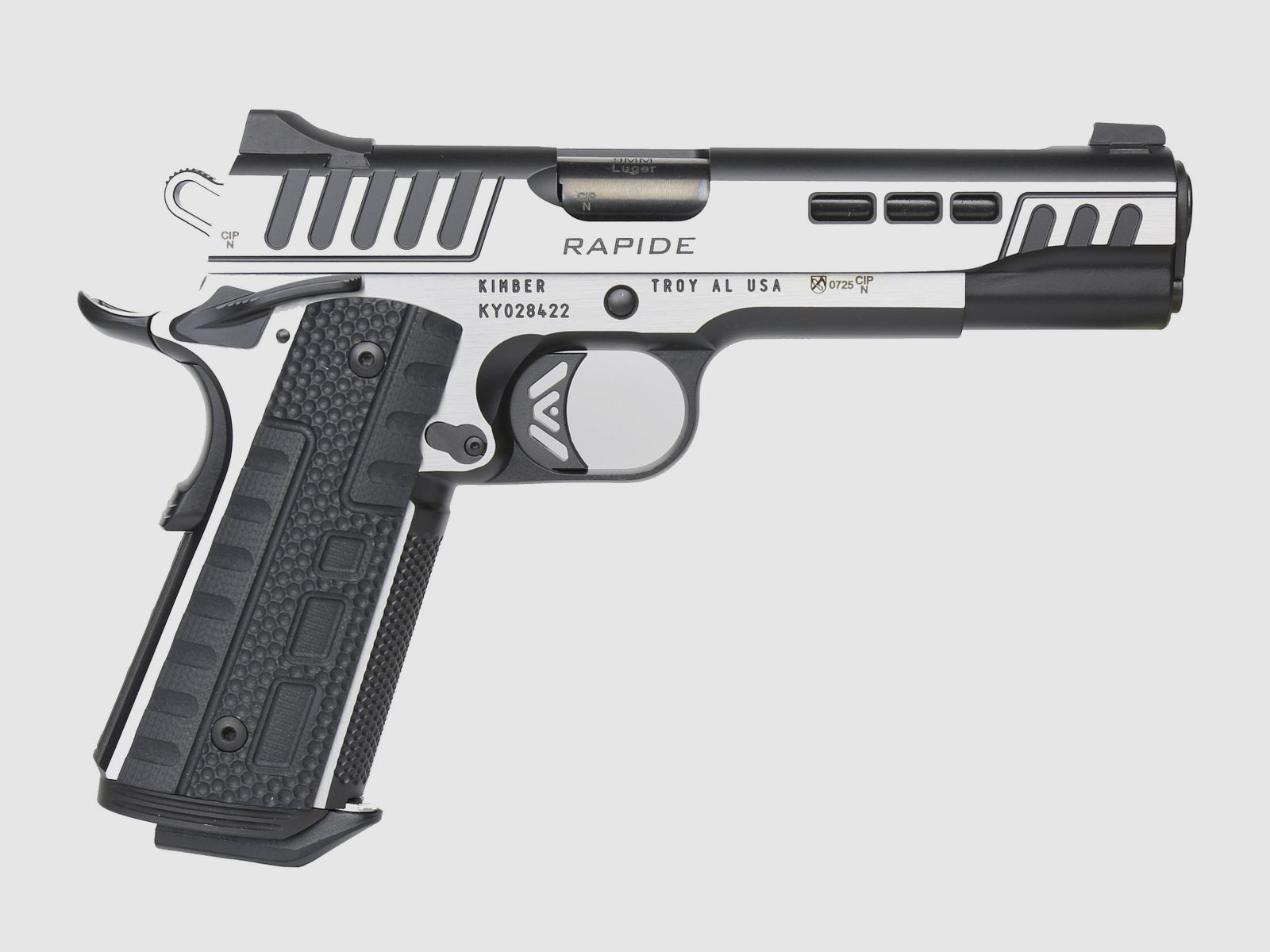 Pistola Kimber 1911 RAPIDE SCORPIUS 9mm Luger 5"