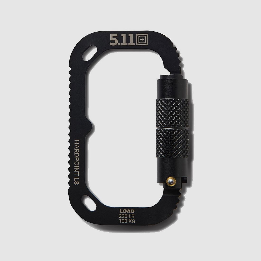 5.11 Mousqueton Hardpoint L3 Locking – Noir, image 2 sur 2