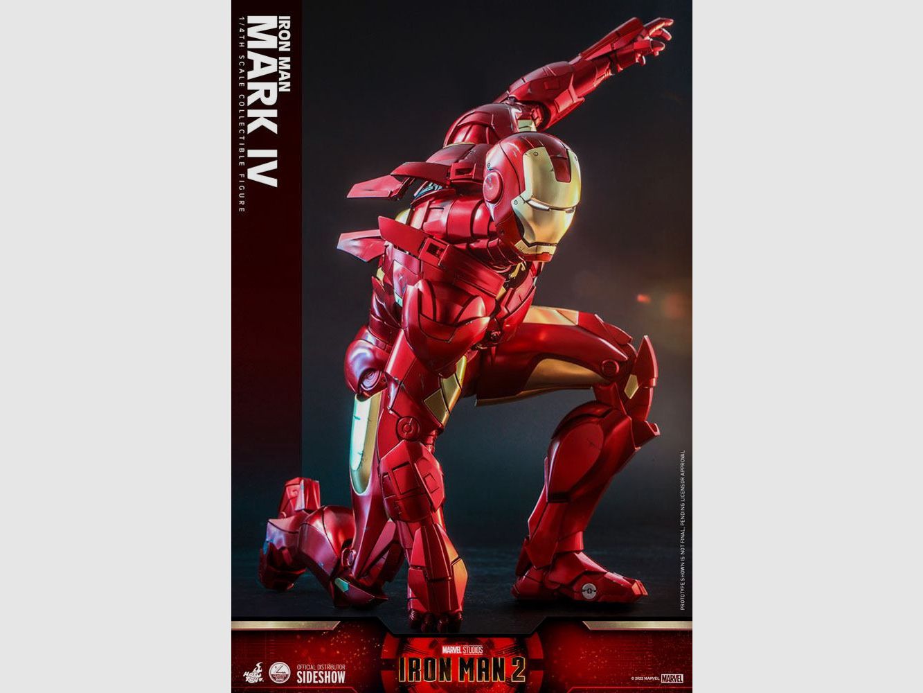 Iron Man 2 Actionfigur 1/4 Iron Man Mark IV 49 cm | 43153