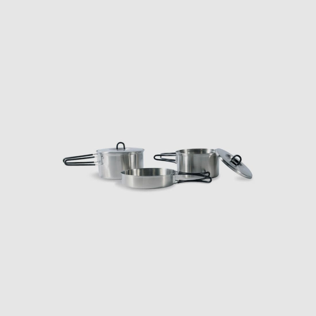Tatonka Cookset Regular – Set di Pentole in Acciaio Inossidabile per Campeggio, immagine 2 di 2