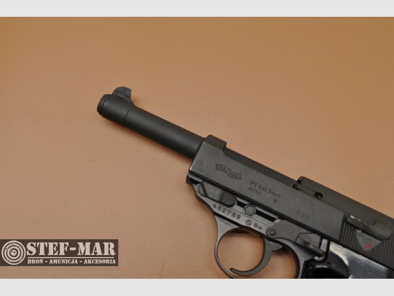 Pistola Walther P1, cal. 9x19mm Parabellum/Luger [C5936], immagine 6 di 16