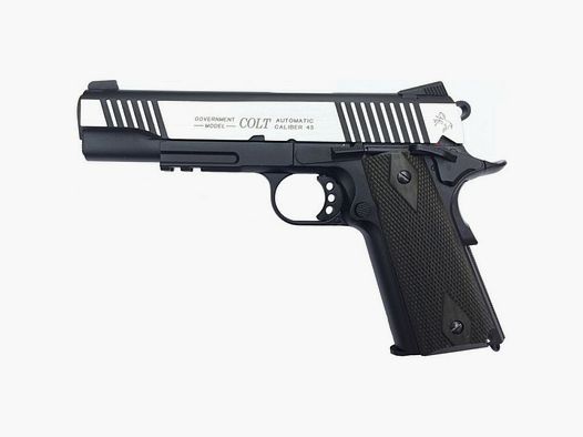 Pistola Colt 1911 Rail Gun Dual Tone Airsoft a CO2