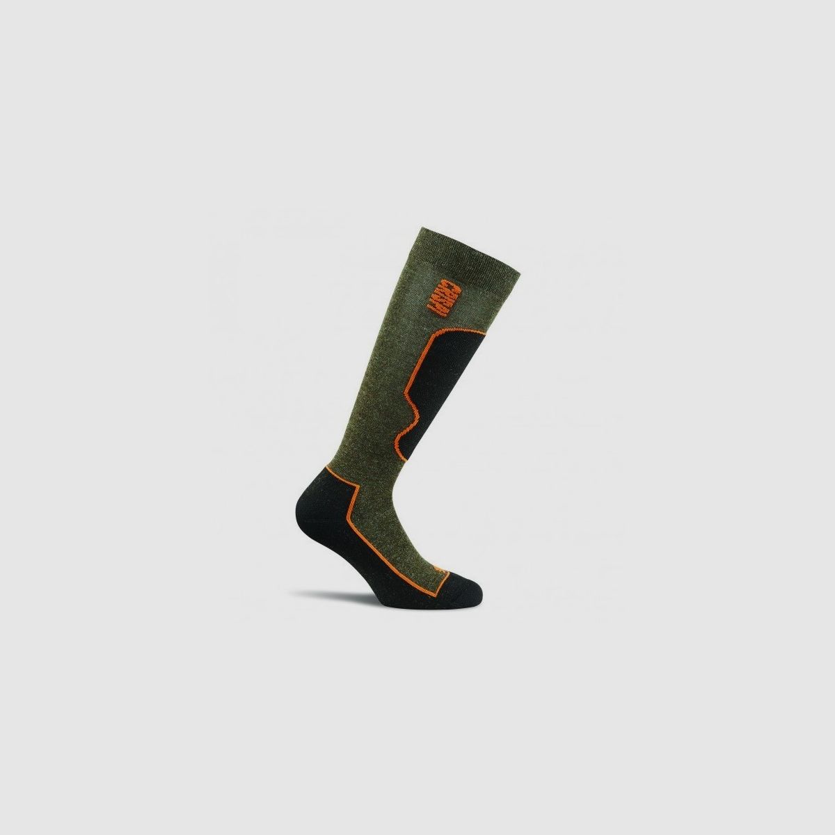 CRISPI OUTDOOR SOCKS EGO 662 GREEN/ORANGE NEUTRAL