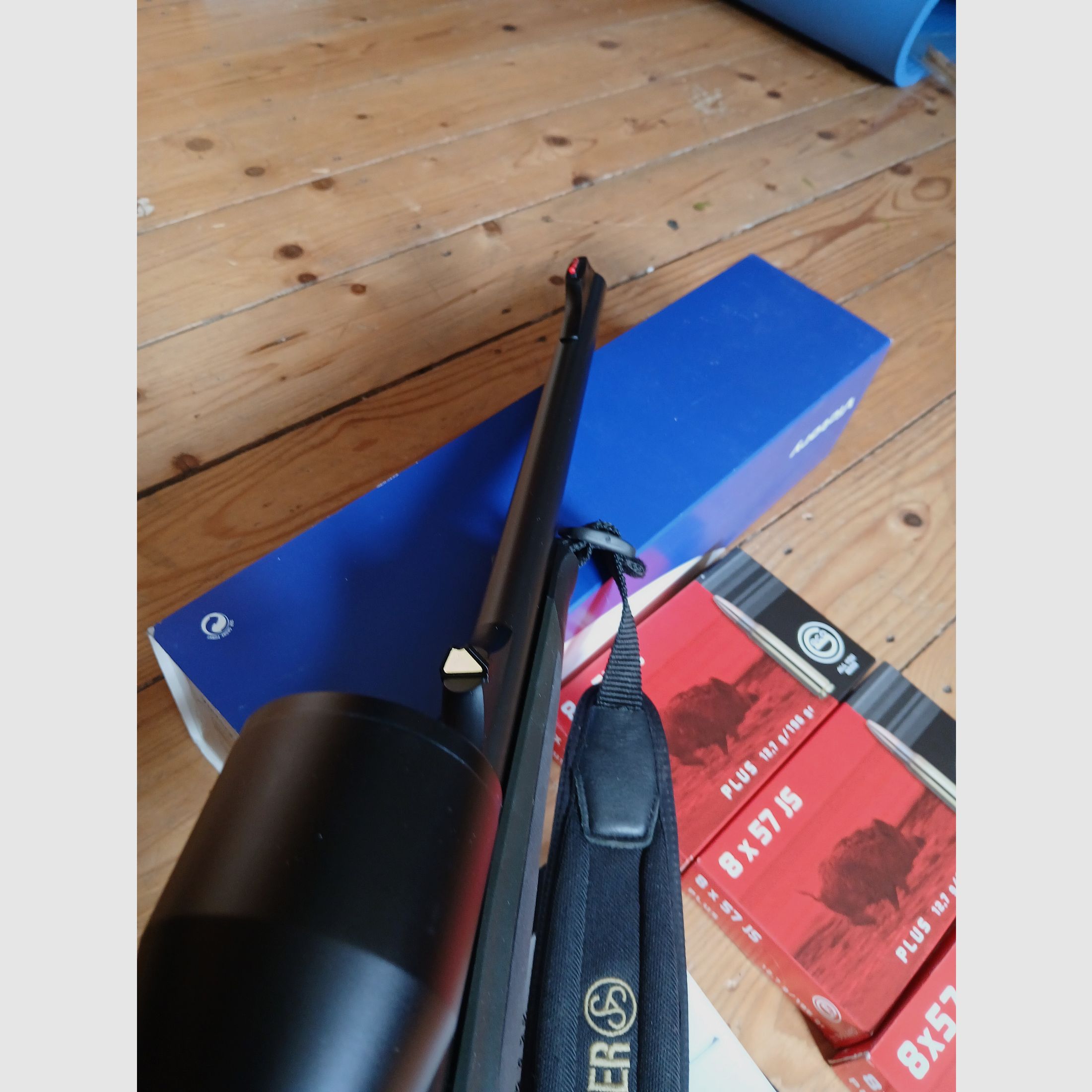 Sauer 404 Classic XT steel system, semi-barrel….