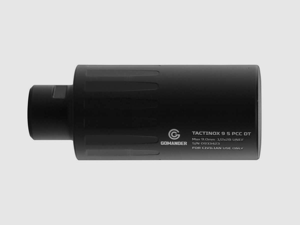 Silenciador GOMANDER TACTINOX 9S PCC DT 1 2x28 GOMANDER, imagen 5 de 7