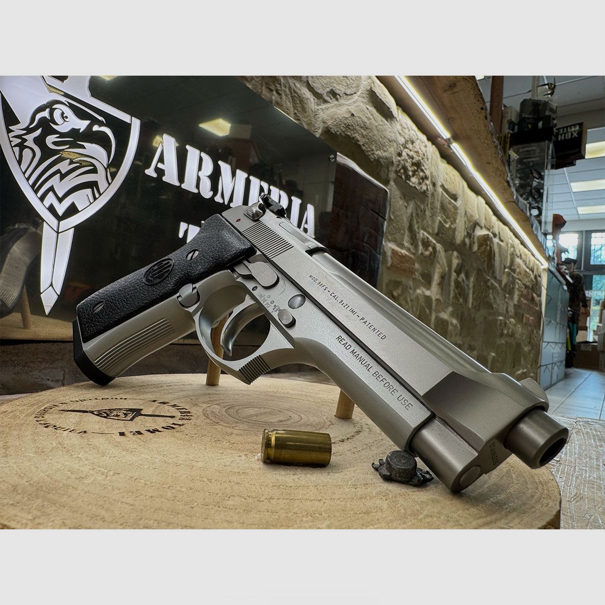 USATO – PISTOLA – BERETTA MOD. 98FS cal. 9×21, immagine 4 di 5