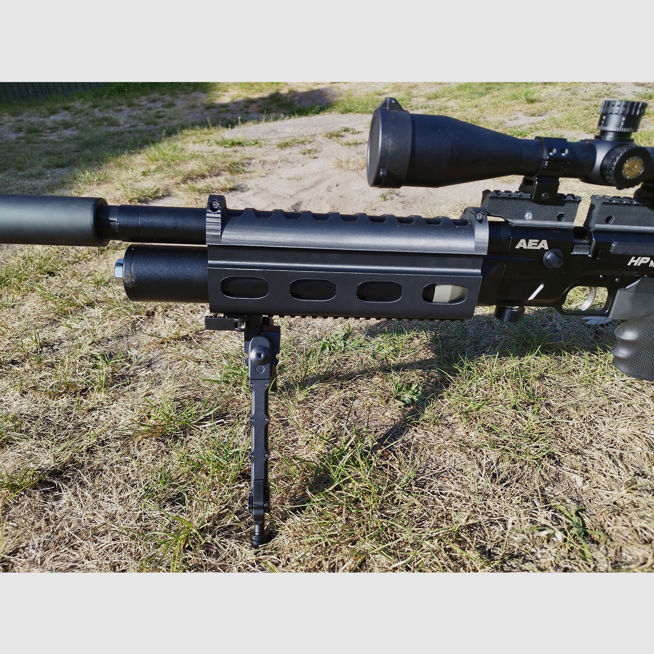 AEA HP Max MK2 Manchon de canon Bouteille Collier de canon Rail Picatinny