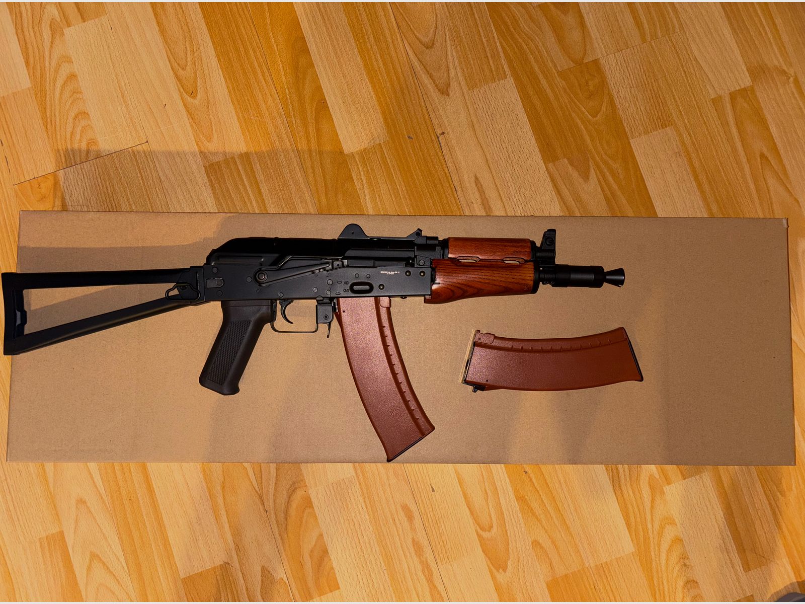 Begadi AK 74 U Sport -GEN.5- Upgrade S-AEG with Variohead, PRO HopUp & Begadi CORE EFCS / Mosfet (free from 18 years old.)
