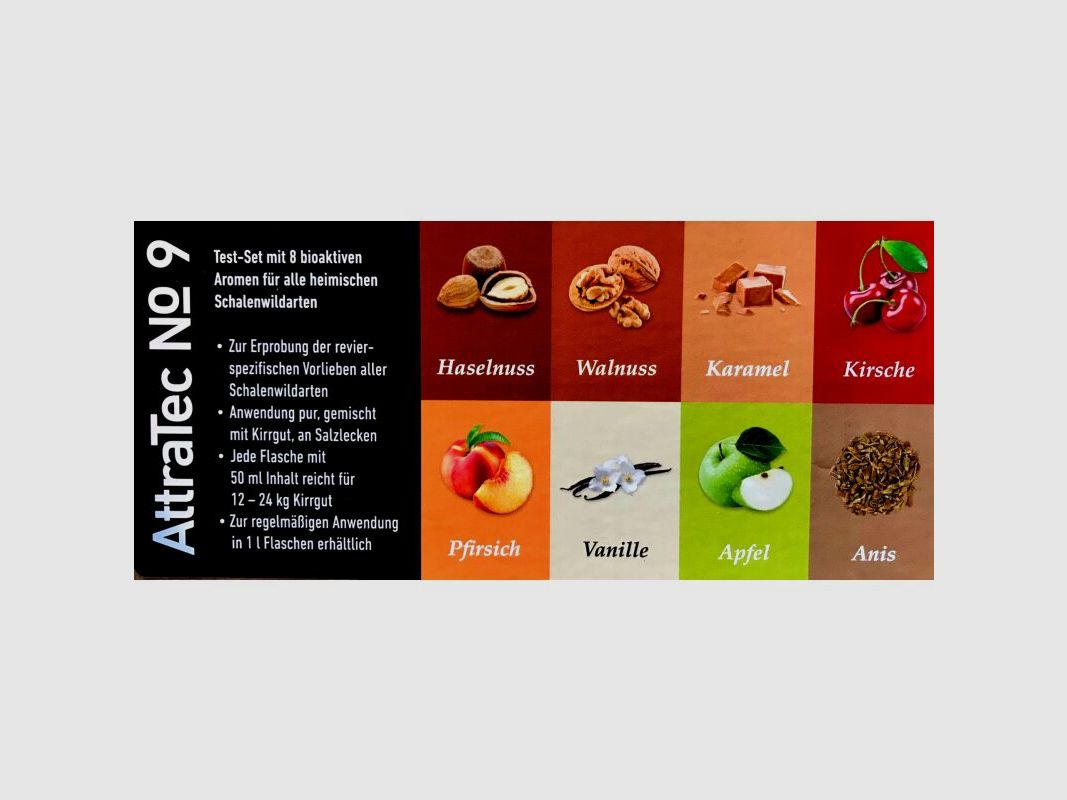 AttraTec No 9 – Lockmittel mit bio-aktiven Aromen Kirsche 1L
