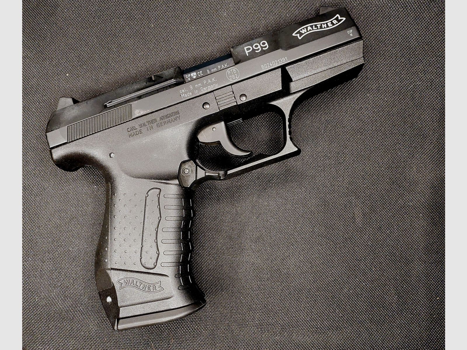 Walther P99 schreckschuss pistool 9mm P.A.K. (PTB 762) P 99