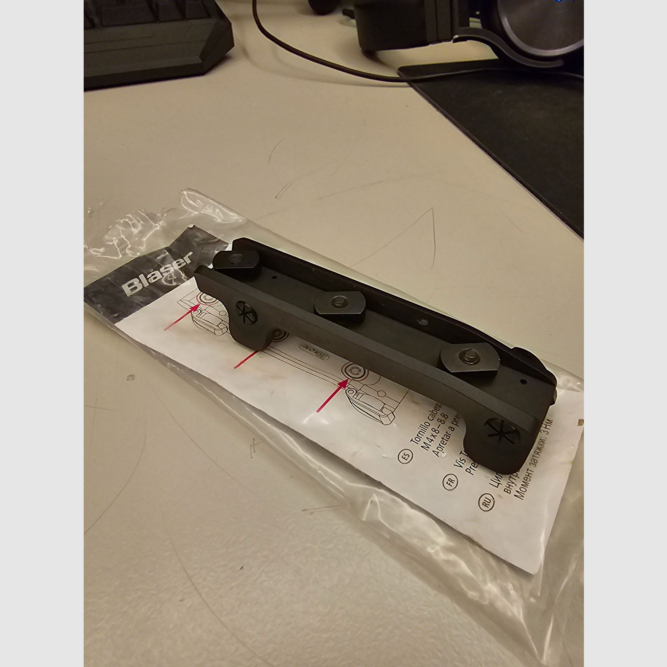 Montaje de silla Blaser R8 / R93 30mm