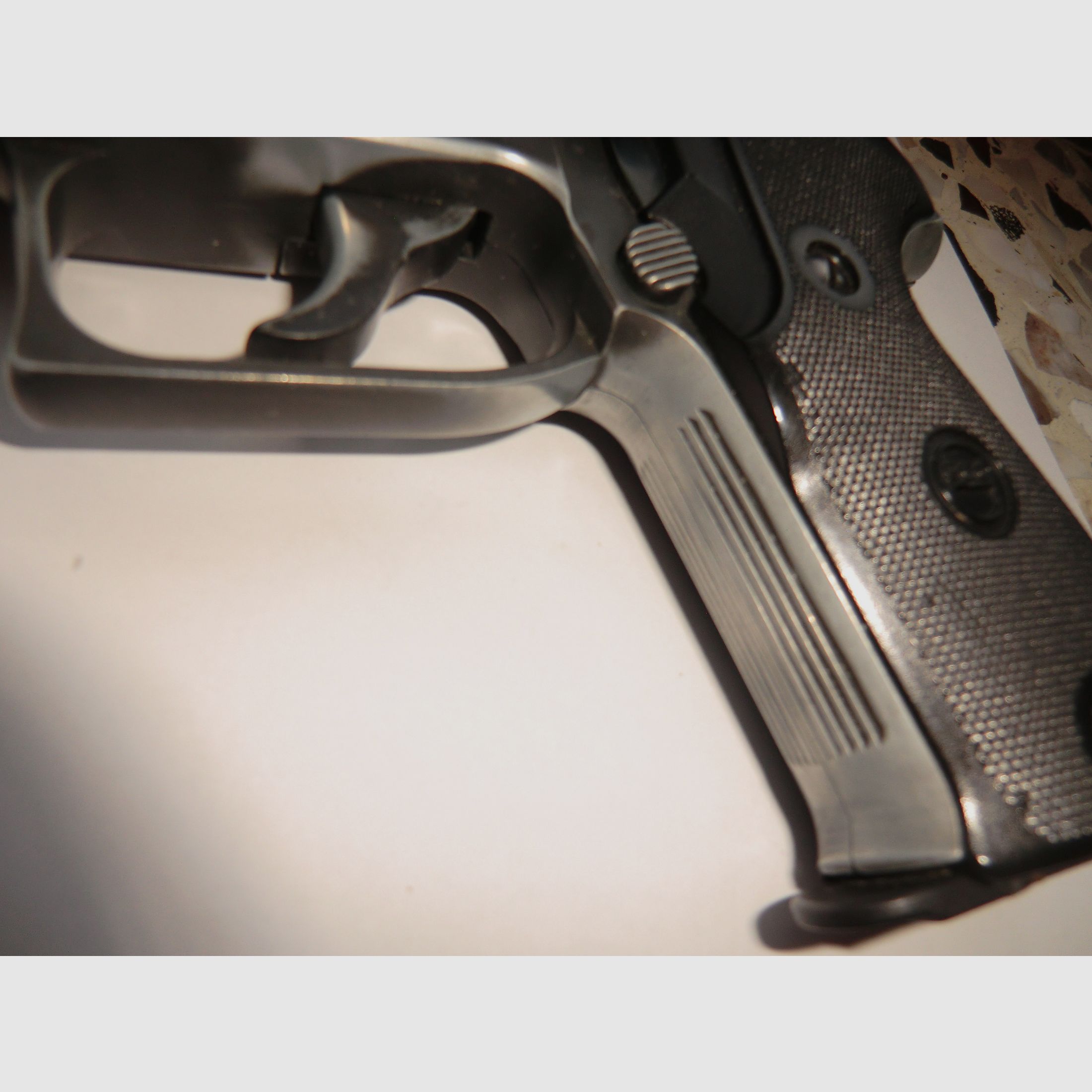 GECO Mod. 225  9mm P.A.K.  PTB: 636  Beschuss: KH 1997  9 - Schuss Magazin,   Made in Germany