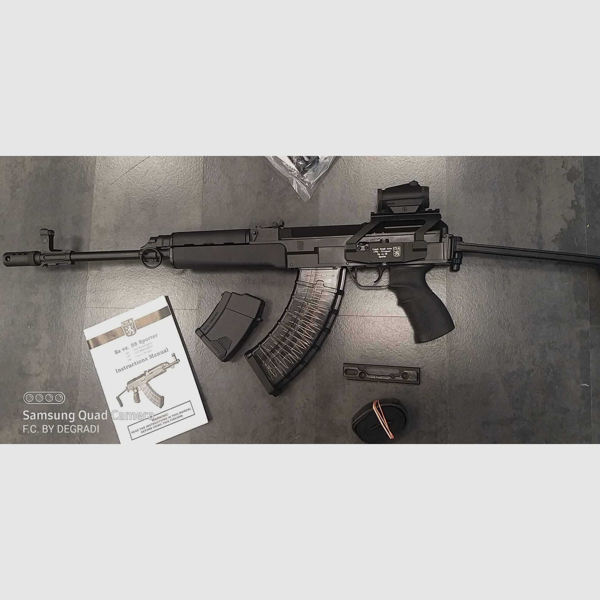 CSA VZ58 KALIBER 7.62X39, afbeelding 2 van 5