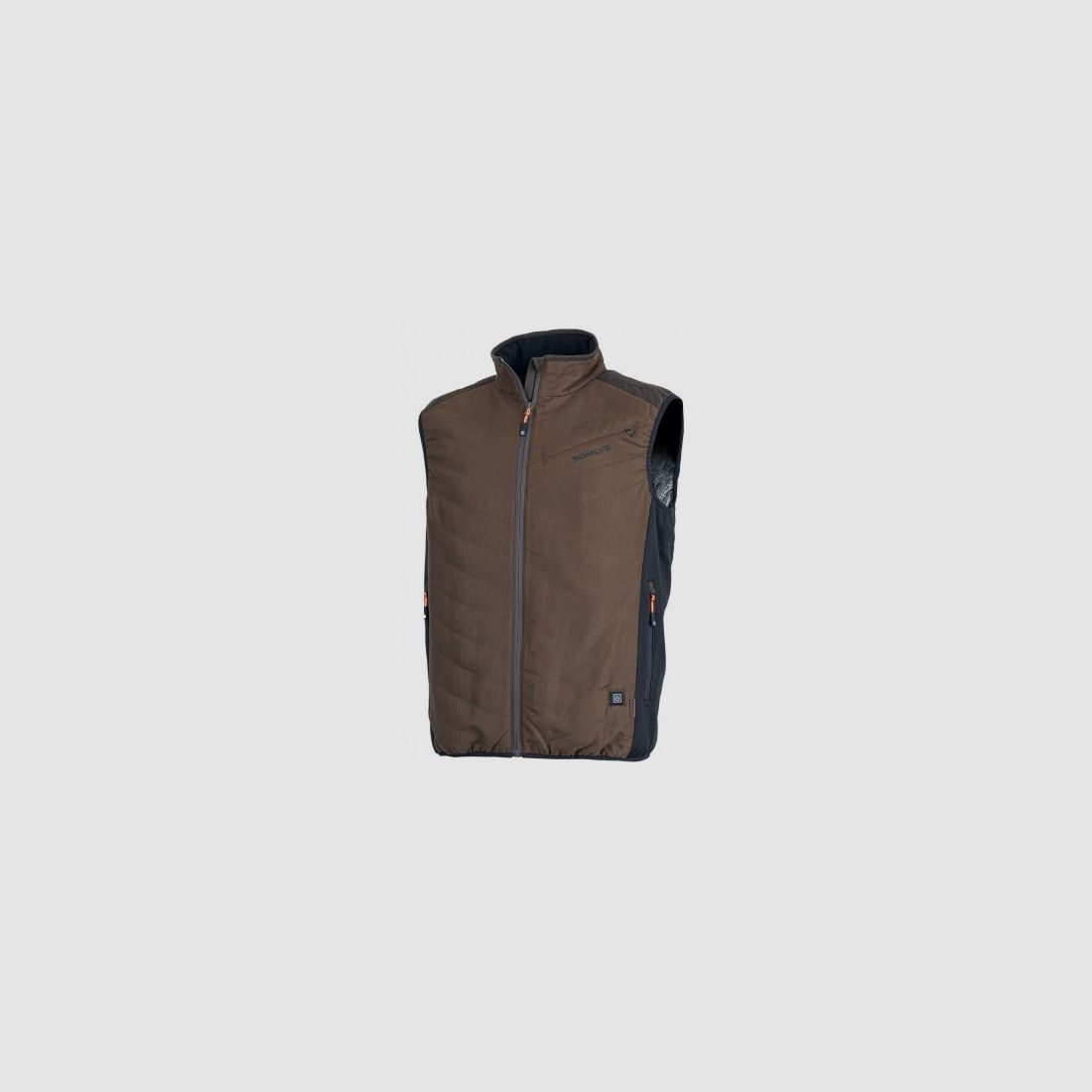 Heated vest brown Somlys size 3XL WITHOUT BATTERY