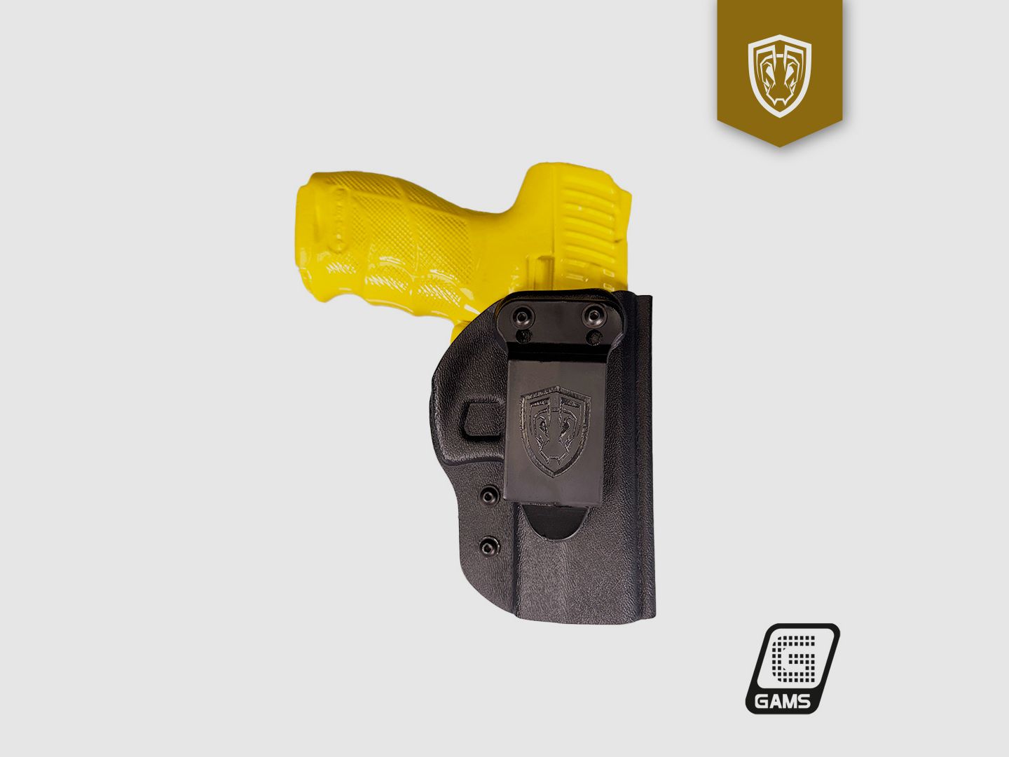 Holster intérieur ANT-FIK 2.0 en Kydex avec clip renforcé – ANTS, image 1 sur 4