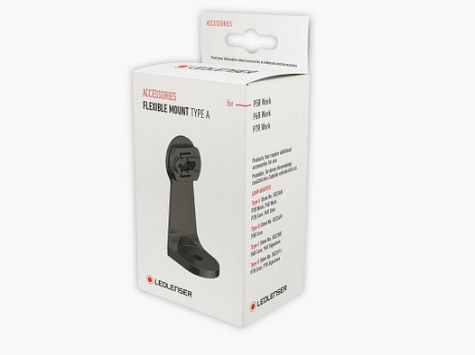 Ledlenser 502255 Flexible Mount Type A Bracket for P5R P6R P7R Work