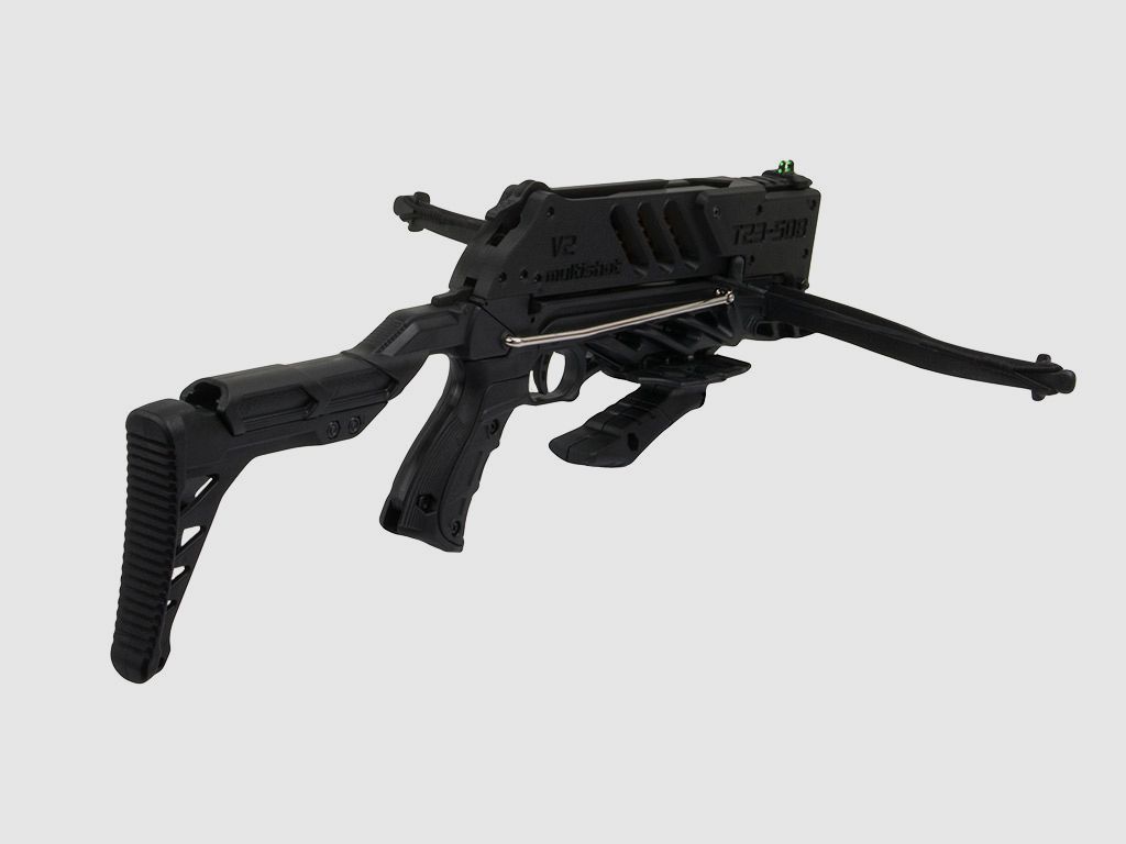 Multishot Pistolenarmbrust Alligator T23-508 Snake Hunter Kit 80 lbs 7 Schuss Magazin inklusive ZubehĂ¶r (P18)