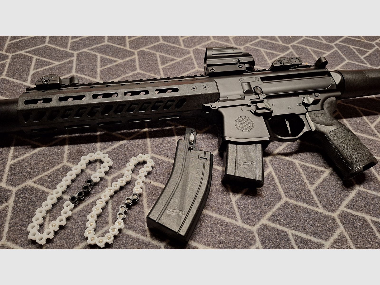 SIG SAUER MCX GEN2 Co2-Gewehr Schwarz 4,5 mm Diabolo
