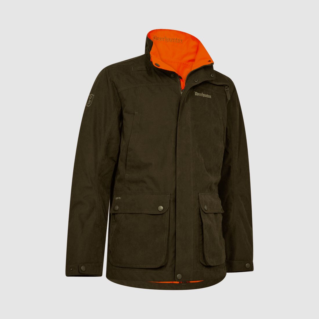 Deerhunter Eagle Reversible Jacket Mężczyźni Tarmac Zielony 48