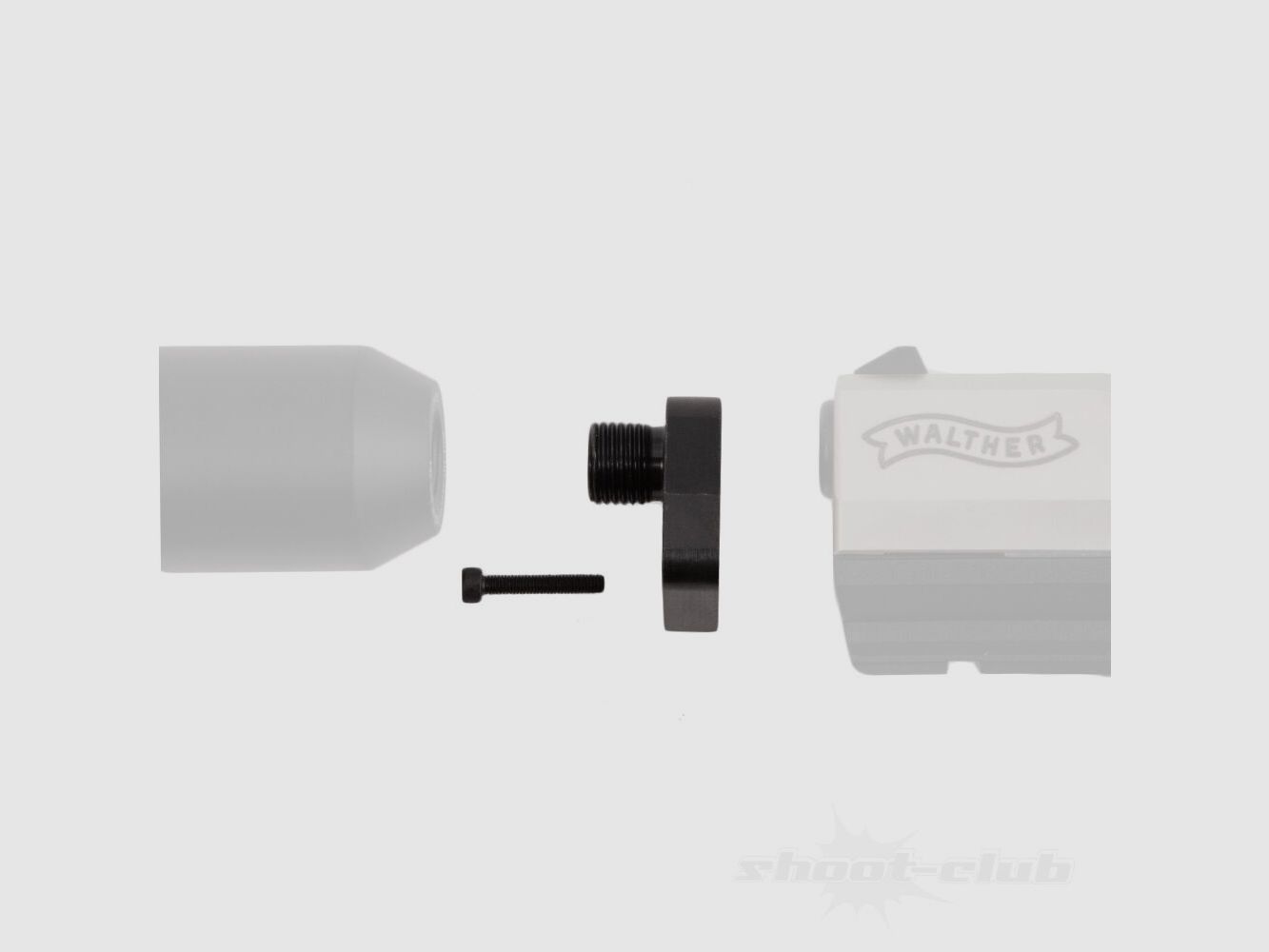 shoXx sound suppressor adapter for CP99 NightHawk, Umarex CPS