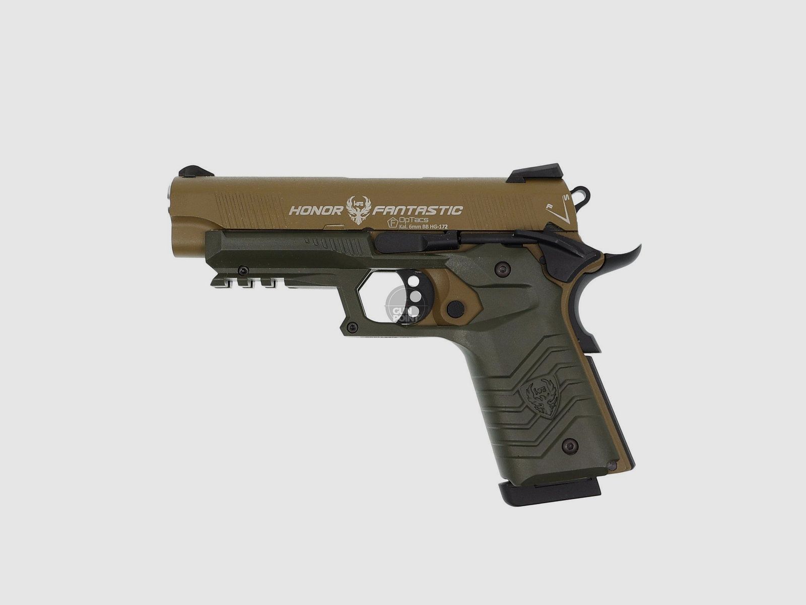 Softair - Pistool - HFC HG-172ZG-C - vanaf 18, meer dan 0,5 Joule